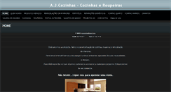 Desktop Screenshot of ajcozinhas.com